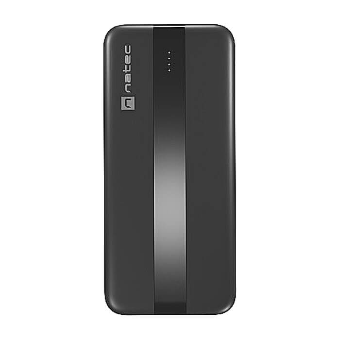 Natec Powerbank Trevi Slim Q V2 10000MAh 2X USB-A 18W + 1X USB-C 20W + USB-C - USB0-C CABLE ID 89573 на супер цена