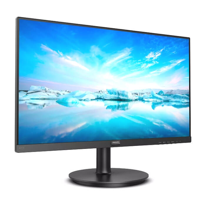 Philips 221V8A/00, 21.5" VA WLED, 1920x1080@75Hz, 4ms GtG, 250cd m/2, 3000:1, Mega Infinity DCR, Adaptive Sync, FlickerFree, Low Blue Mode, 2Wx2, Tilt, D-SUB, HDMI ID 64982 (тъмнейл - 2)