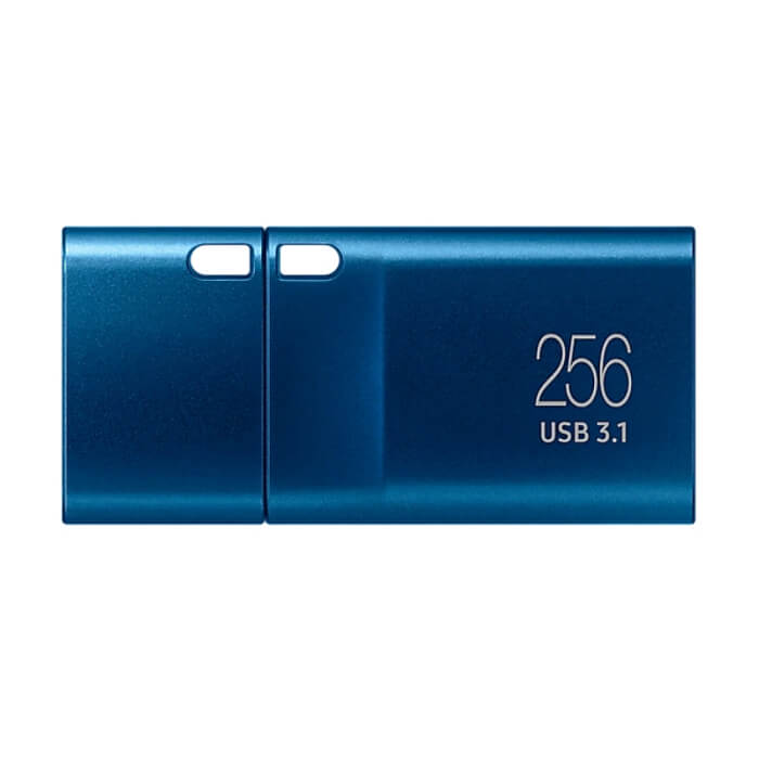 Samsung 256 GB Flash Drive, Read 400 MB/s, USB-C 3.2 Gen 1, Water-proof, Magnet-proof, X-ray-proof, Blue ID 97628 (тъмнейл - 4)