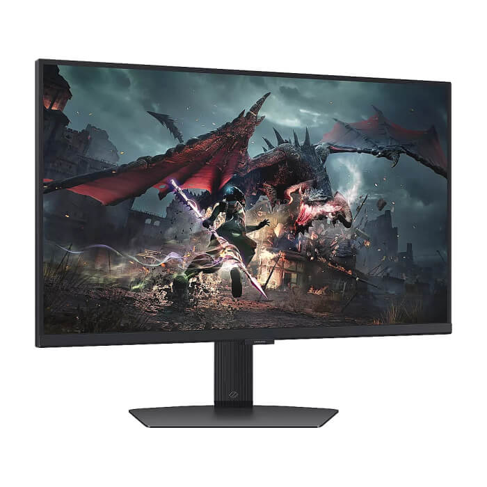 Samsung 27DG500 27" Odyssey G5, IPS, 180Hz, 1 ms GTG, 2560x1440, 350 cd/m2, DP, HDMI, Headphone Jack, Black ID 91629 (тъмнейл - 2)