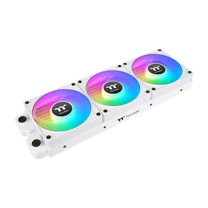 Thermaltake CT120 EX Reverse ARGB Sync PC Cooling Fan 3 Pack Magnetic Connect White ID 89346 (тъмнейл - 3)
