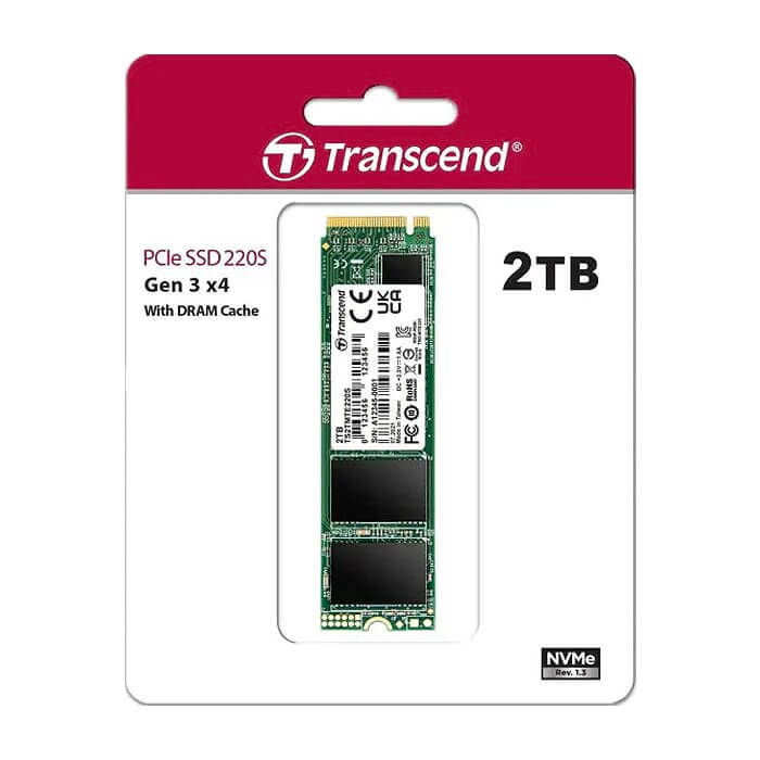 Transcend 2TB, M.2 2280 SSD, SATA3 B+M Key, TLC ID 77099 на супер цена