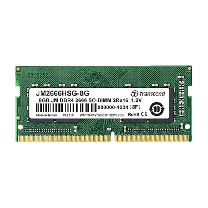 Transcend 8GB JM DDR4 2666Mhz SO-DIMM 1Rx16 1Gx16 CL19 1.2V ID 63900 на супер цена