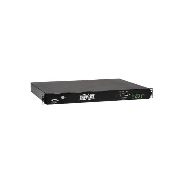 Tripp Lite by Eaton 3.8kW Single-Phase Switched Automatic Transfer Switch PDU, Two 200-240V C20 Inlets, 8 C13 & 2 C19 Outputs, 1U, TAA на супер цена