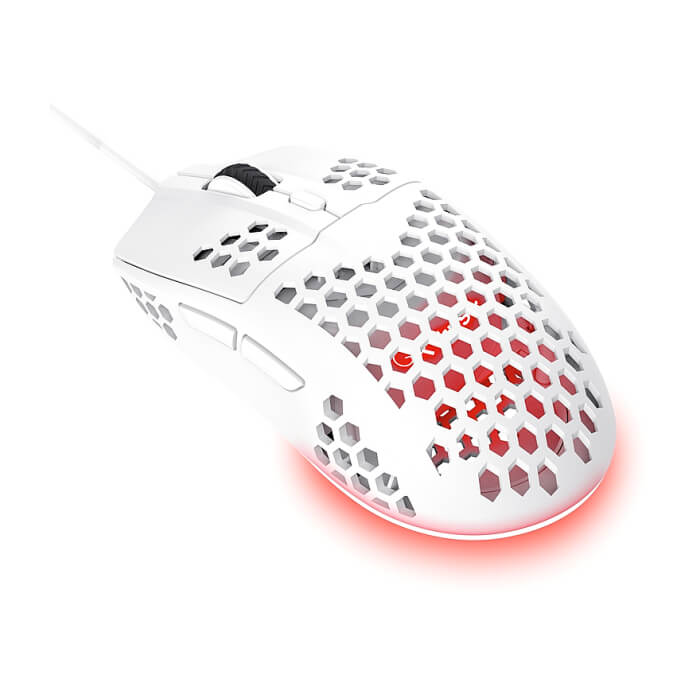 TRUST GXT928W Helox Lightweight Mouse White (тъмнейл - 4)