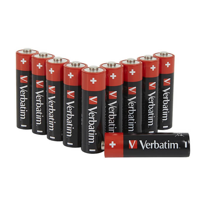 Verbatim ALKALINE BATTERY AA 10 PACK (HANGCARD) (тъмнейл - 2)