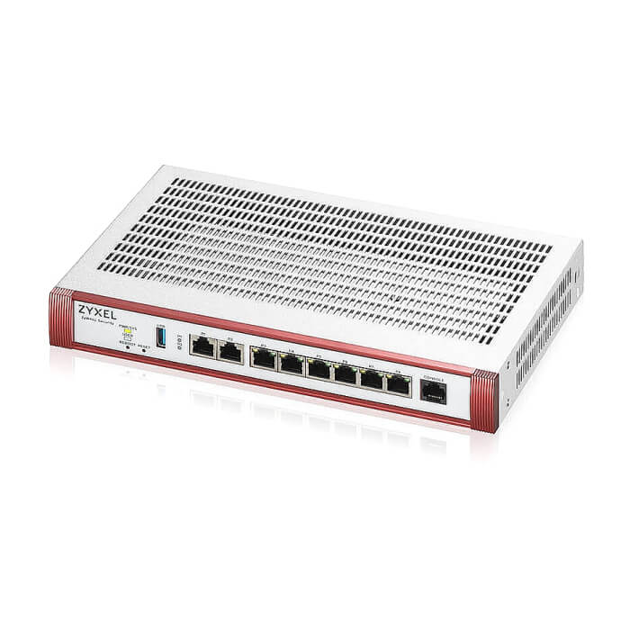 Zyxel USG FLEX 200 H, User-definable ports with 2*2.5G & 6*1G, 1*USB with 1 YR Gold Security Pack ID 84936 (тъмнейл - 2)