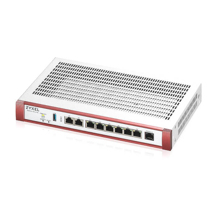 Zyxel USG FLEX 200 H, User-definable ports with 2*2.5G & 6*1G, 1*USB, with 1 YR Entry Defense Pack ID 90021 (тъмнейл - 2)