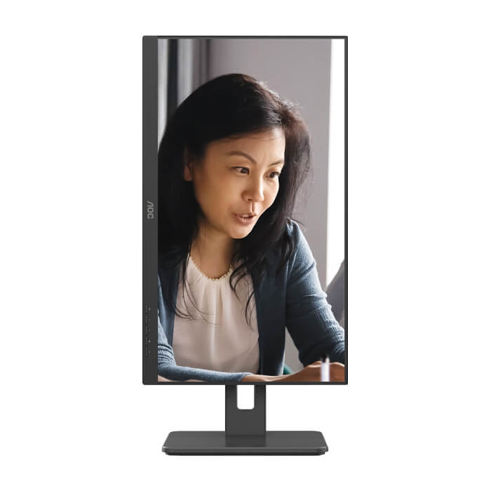 AOC 22E2UMF, 21.5" VA WLED, 1920x1080@75Hz, 4ms GtG, 250cd m/2, 3000:1, 20M:1 DCR, Adaptive Sync, FlickerFree, Low Blue Light, 2Wx2, Tilt, Height Adjust, Pivot, Swivel, D-SUB, HDMI, DP, USB hub ID 65431 (тъмнейл - 5)