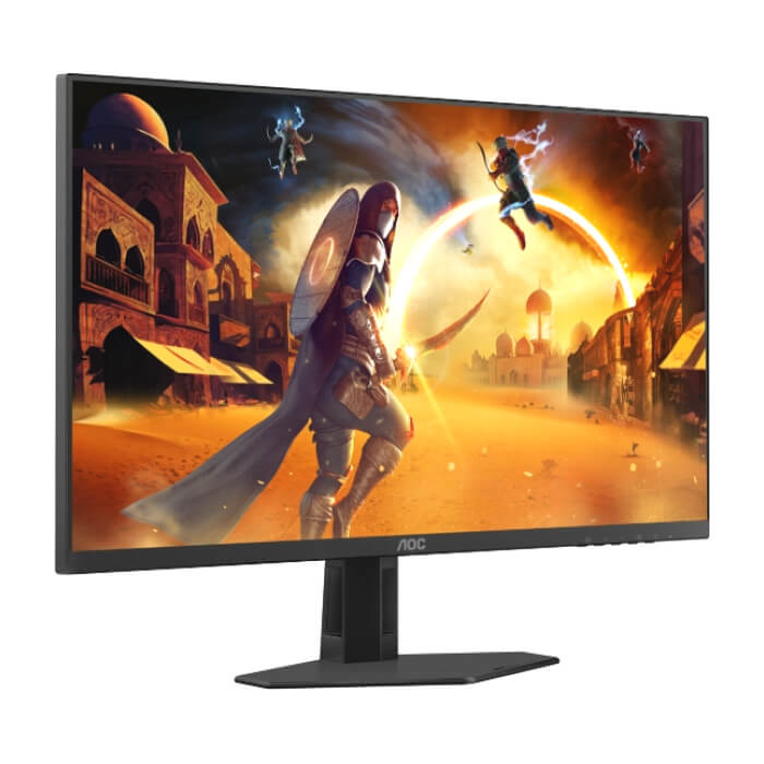 AOC 25G4SRE, 24.5" Fast IPS WLED, 1920x1080@300Hz (OC 310Hz), 1ms GtG, 0.3ms MPRT, 400cd m/2, 1000:1, 80M:1 DCR, Adaptive Sync, FlickerFree, Tilt, 2xHDMI, DP ID 89693 (тъмнейл - 3)