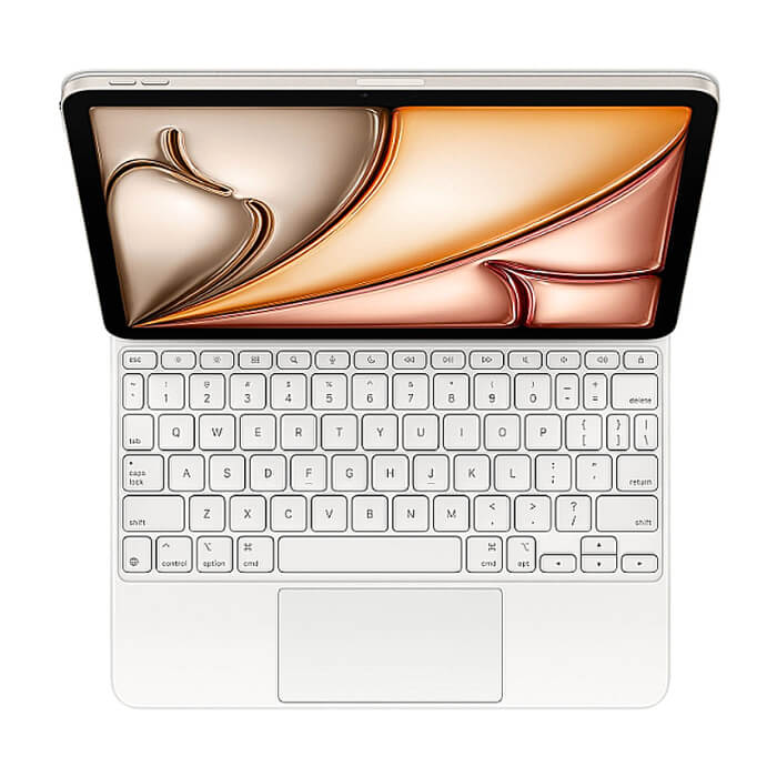 Apple Magic Keyboard for iPad Air 11-inch (M3) - US English - White на супер цена