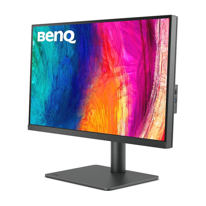 BenQ PD2705U, 27" IPS LED, 5ms,3840x2160 4K UHD, Designer Monitor, AQCOLOR, 100% sRGB, HDR10, B.I., LBL, KVM Switch, ICCsync, CAD/CAM, DualView, 1000:1, 300 cd/m2, HDMI, DP, U ID 65293 (тъмнейл - 2)