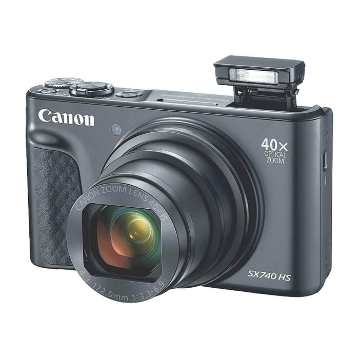 Canon PowerShot SX740 HS Lite Edition, Black, Travel kit (тъмнейл - 4)