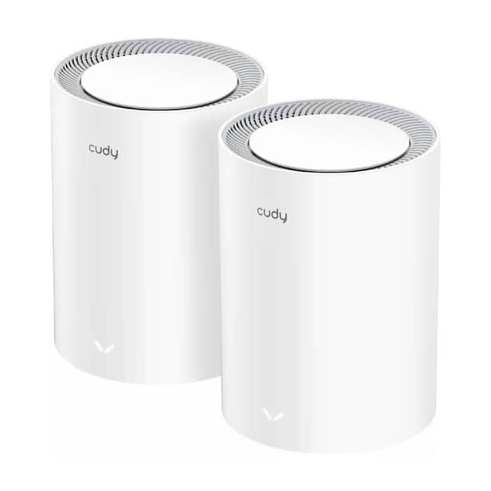 Cudy M3000 (2-Pack) AX3000 Wi-Fi 6 Mesh Dual-Band 2402Mbps at 5GHz + 574Mbps at 2.4GHz на супер цена