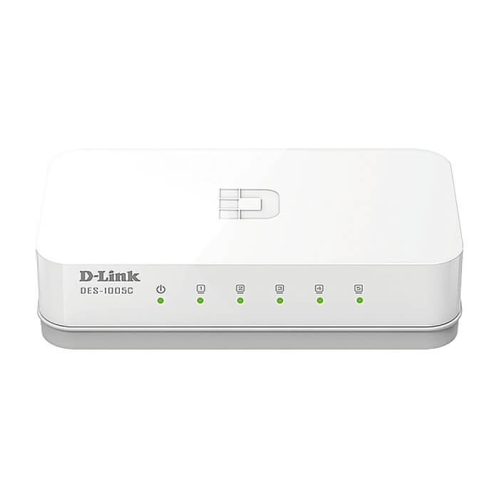 D-Link 5-Port Fast Ethernet Unmanaged Desktop Switch (тъмнейл - 4)