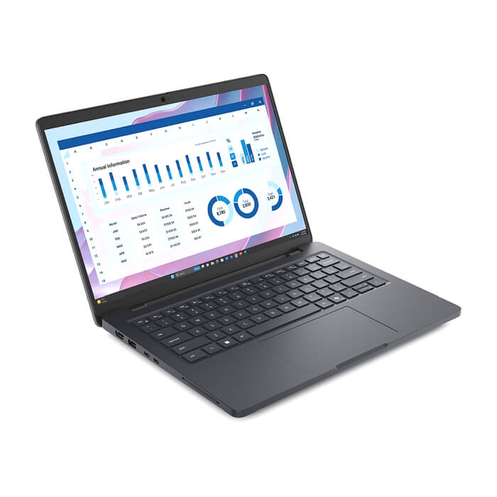 Dell Pro Max 14 MC14255, AMD Ryzen AI 7 PRO 350 (24MB cache, 8 cores, up to 5.0GHz), 14" FHD+, LCD, 300 nits, 16GB: 1x16GB, LPDDR5x, 8000 MT/s, 512GB, SSD Gen4, AMD Radeon Int ID 97035 (тъмнейл - 2)