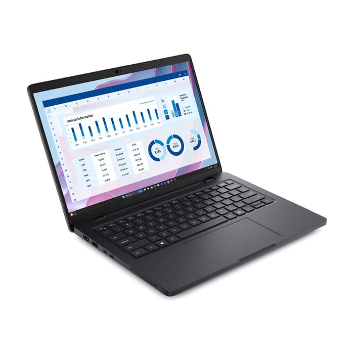 Dell Pro Max 14 MC14255, AMD Ryzen AI 7 PRO 350 (24MB cache, 8 cores, up to 5.0GHz), 14" FHD+, LCD, 300 nits, 16GB: 1x16GB, LPDDR5x, 8000 MT/s, 512GB, SSD Gen4, AMD Radeon Integrated Graphics, FHD HDR RGB Cam, Wi-Fi 7, FPR, Backlit Kb, Win 11 Pro, 3Y (тъмнейл - 2)