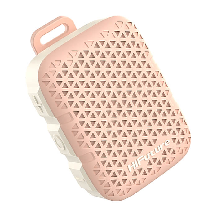 HiFuture Pocket S Pink, Bluetooth 5.4, IPX7 Waterproof, 5W Output, Pair to Play (TWS Mode), Up to 8 Hours Playtime, Support Clip for Wear, Support Magnetic ID 94779 (тъмнейл - 3)