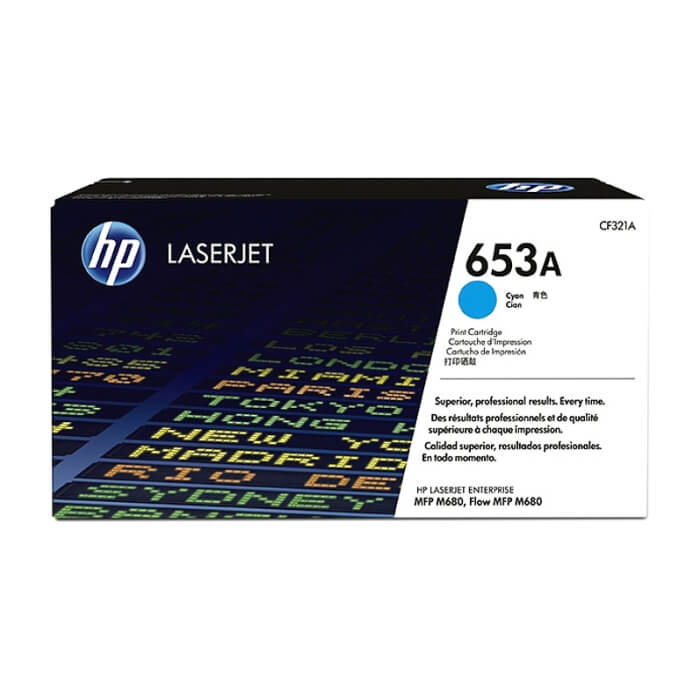 HP 653A Cyan Original LaserJet Toner Cartridge ID 68733 на супер цена