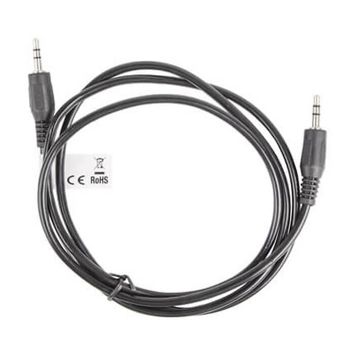 Кабел - Lanberg mini jack 3.5mm M/M 3 pin cable 1.2m, black ID 72597 (тъмнейл - 2)