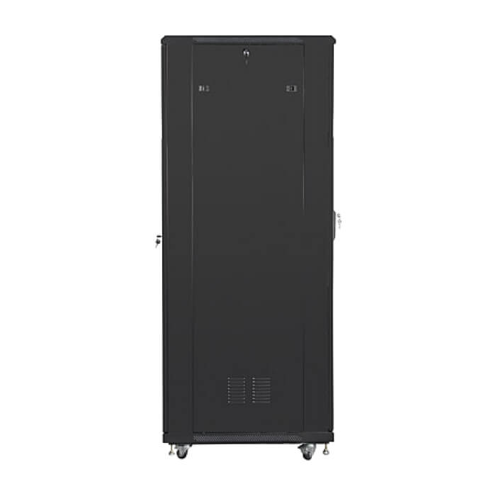 Lanberg rack cabinet 19" free-standing 42U / 800x800 self-assembly flat pack, black ID 71911 (тъмнейл - 5)