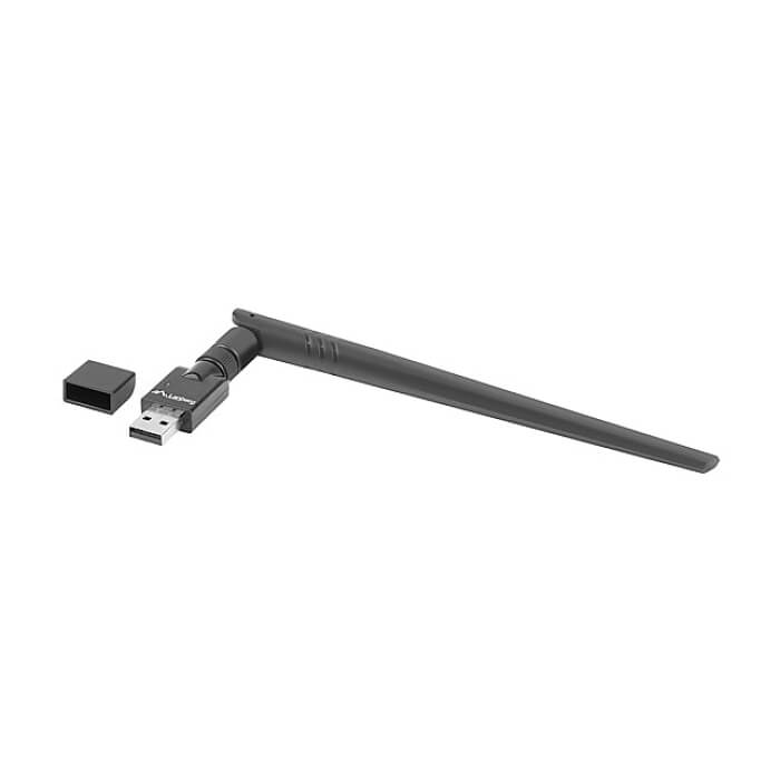 Lanberg USB Adapter Wireless Network Card NC-0300-WIE N300 (тъмнейл - 2)
