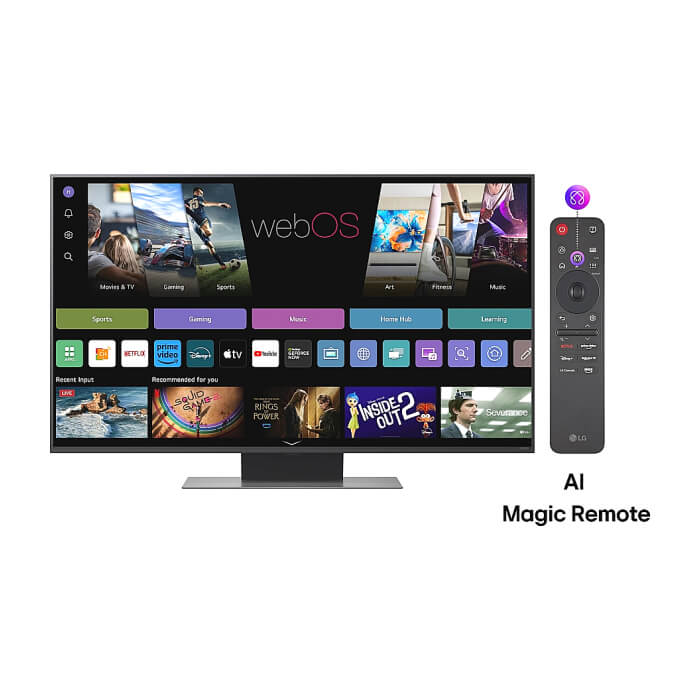 LG 50QNED86A3C, 50" 4K QNED HDR Smart TV, 3840x2160, 60Hz Native (VRR 144Hz), DVB-T2/C/S2, Alpha 7 AI Processor, HDR 10 PRO, webOS 25 ThinQ, 4K Upscaling, WiFi 5, Dolby Vision, Bluetooth 5.1, AirPlay 2, LAN, CI, HDMI, SPDIF, Stand ID 88717 (тъмнейл - 2)