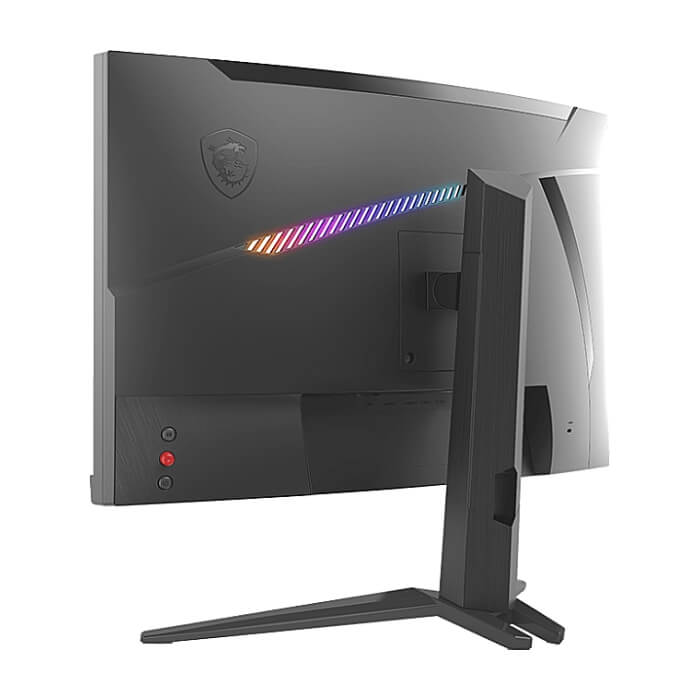 MSI MAG 325CQRXF, 31.5", Rapid VA, 240Hz, 1ms, WQHD 2560x1440, FreeSync Premium, HDR 400, ClearMR 7000, KVM, Mystic Light, Console mode, 400 nits, 4000:1, 100M;1, DP (1.4a), 2x HDMI (2.0), 1x Type-C (DP alt. PD 15W), USB HUB, Adj.Stand 100mm ID 79383 (тъмнейл - 3)