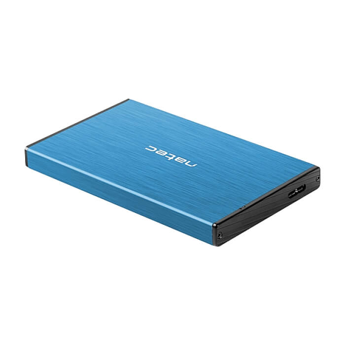 Natec External HDD/SSD Enclosure Rhino Go SATA 2.5" USB 3.0 Blue ID 73749 (тъмнейл - 4)