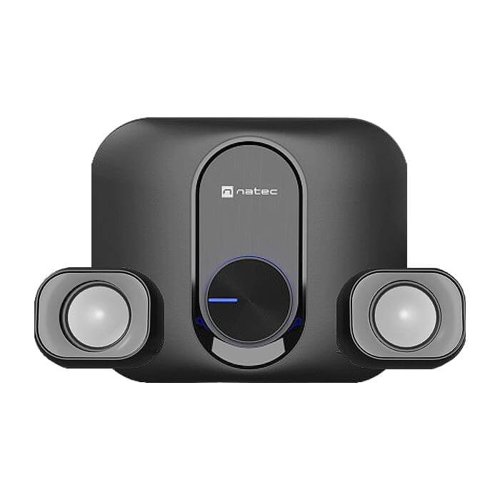 Natec Speakers Pug 11w rms 2.1, Black ID 77992 на супер цена