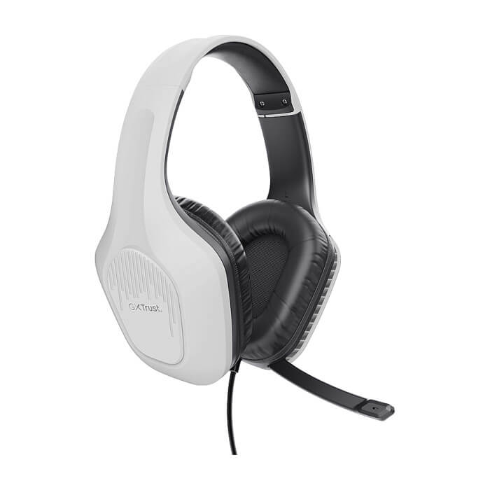 TRUST GXT415 Zirox Headset White ID 74562 (тъмнейл - 4)