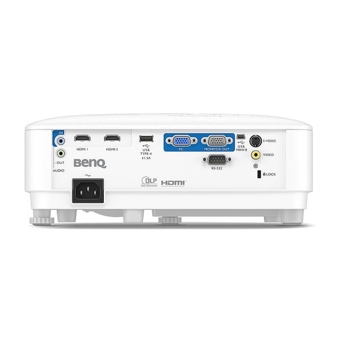 BenQ MH560, DLP, 1080p (1920x1080), 20 000:1, 3800 ANSI Lumens, Zoom 1.1x, Glass Lenses, Auto Vertical Keystone, Anti-Dust Sensor, VGA, 2xHDMI, S-Video, RCA, VGA out, Audio In/Out, ID 65773 (тъмнейл - 4)