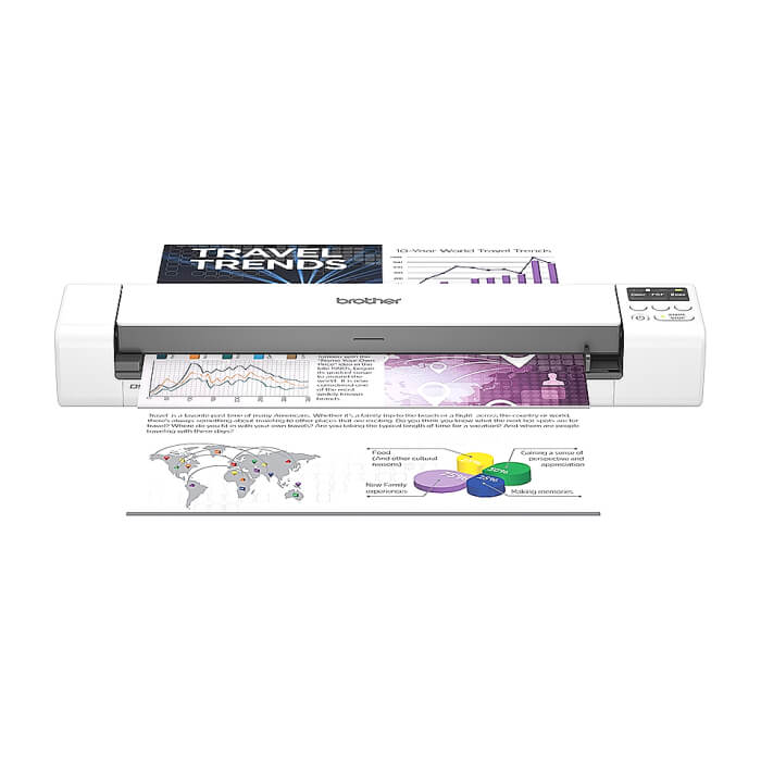 Brother DS-940DW Wireless, 2-sided Portable Document Scanner (тъмнейл - 4)