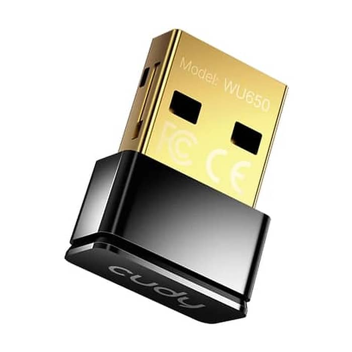 Cudy WU650 Wi-Fi Mini USB Adapter AC650 650Mbps Wi-Fi USB Adapter, Mini Size, 433Mbps at 5GHz + 200Mbps at 2.4GHz, Nano Size, USB 2.0 (тъмнейл - 2)