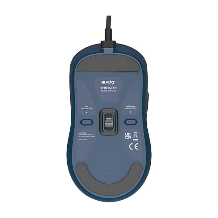 Fury Gaming Mouse Tanto T4 12000DPI Optical With Software RGB Backlight Blue (тъмнейл - 5)