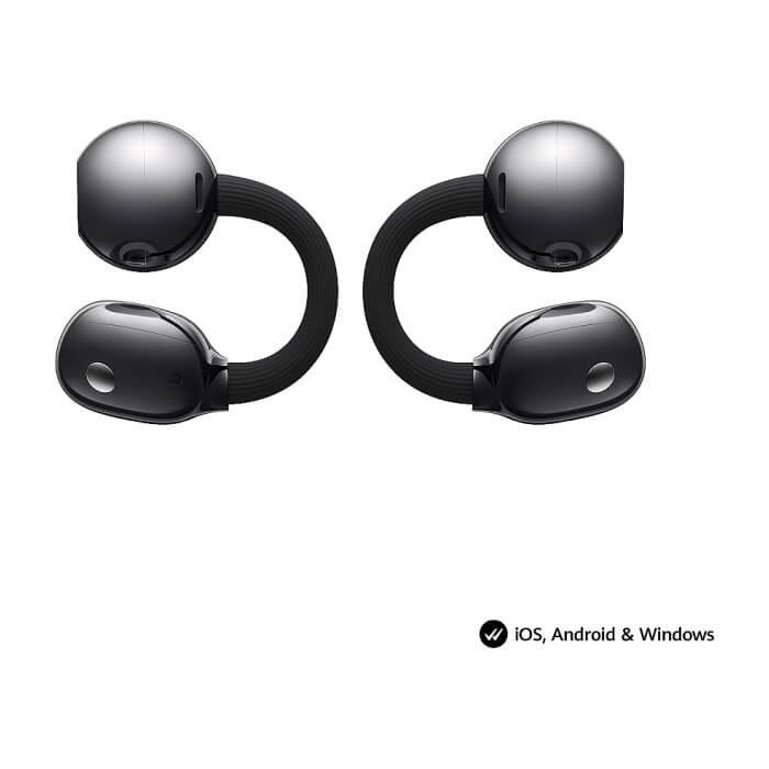 Huawei FreeClip 2 Robin-T10 Black ID 95158 (тъмнейл - 2)