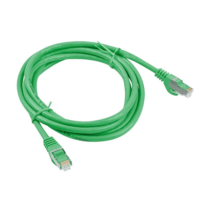 Кабел - Lanberg patch cord CAT.6 FTP 1.5m, green ID 72416 (тъмнейл - 2)