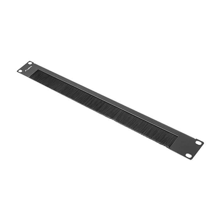 Lanberg 19" brush panel 1U AK-1103-B, black ID 62877 (тъмнейл - 2)