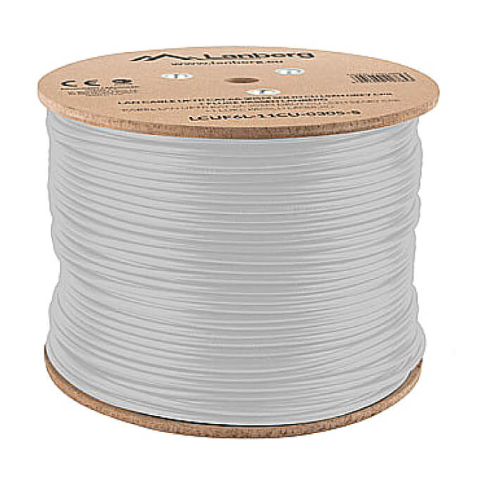 Lanberg LAN cable CAT.6a uftp 305m solid cu lszh grey cpr + fluke passed ID 87027 на супер цена