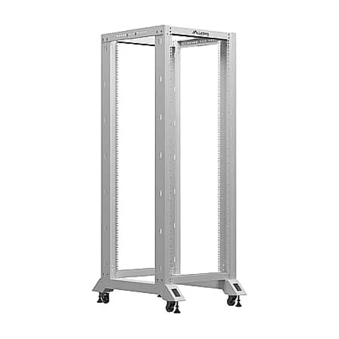 Lanberg open rack 32U 600x800, grey ID 96719 (тъмнейл - 3)