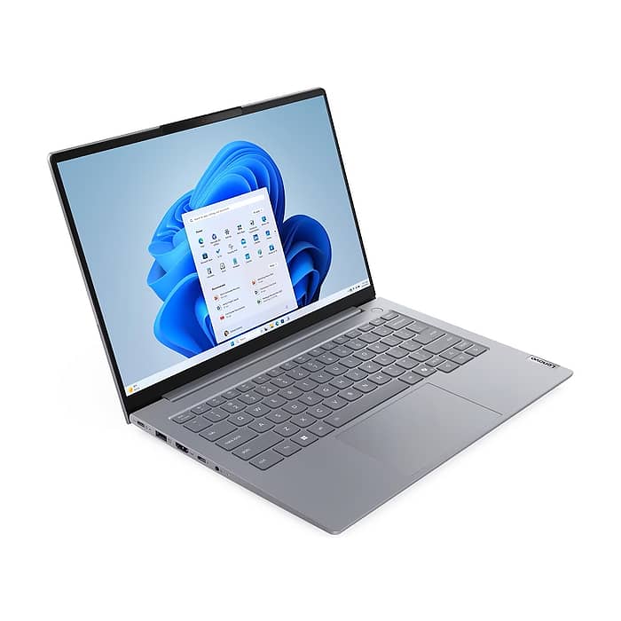Lenovo ThinkBook 14 G9 AMD Ryzen 7 250 (up to 5.1GHz, 16MB), 32GB (16+16) SODIMM DDR5-5600, 512GB SSD, 14" WUXGA (1920x1200) IPS AG, AMD Radeon 780M Graphics, FHD&IR Cam, Backlit KB, WLAN, BT, FPR, DOS, 3 cell, 3Y CCI (тъмнейл - 2)