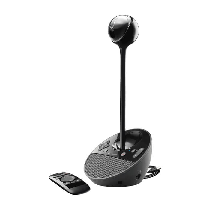 Logitech BCC950 AIO ConferenceCam, Full HD, Up To 4 Seats, Remote Control, Black ID 71192 (тъмнейл - 2)