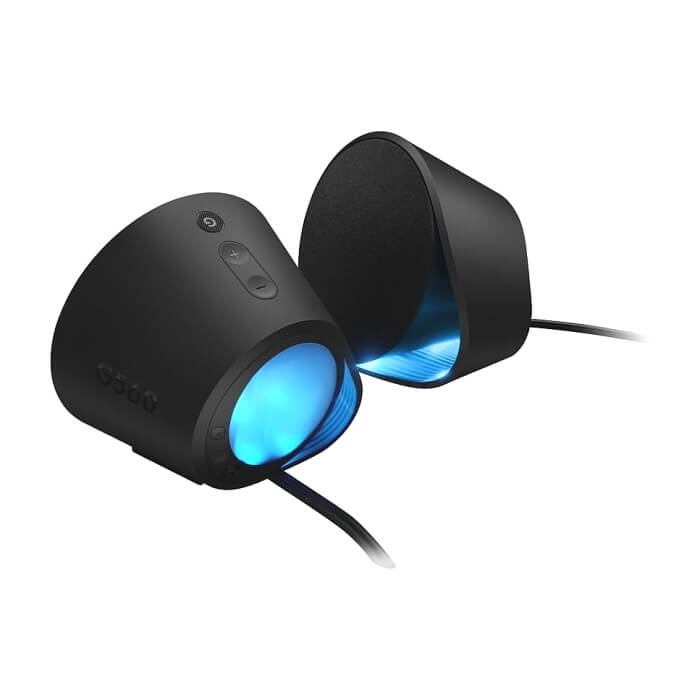 Logitech G560 Lightsync PC Gaming Speakers, 240W Peak (120W RMS), USB, 3.5mm, Bluetooth 4.1, Headphone Jack, Subwoofer, Black (тъмнейл - 2)