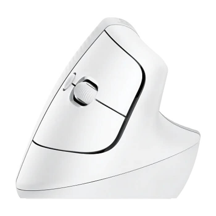 Logitech Lift Vertical Ergonomic Mouse for Business, Off-white (тъмнейл - 3)