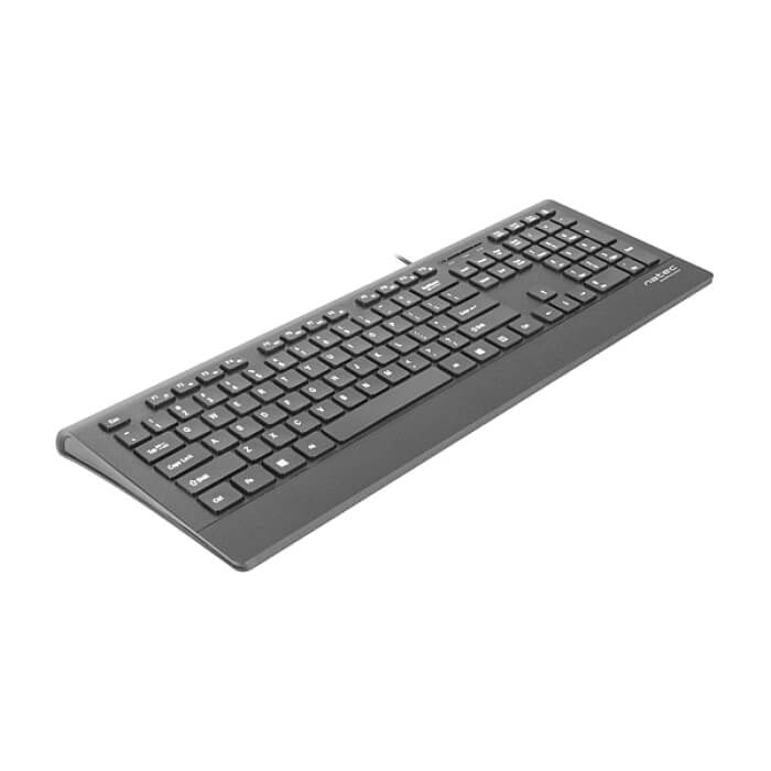 Natec Keyboard Barracuda SLIM US Layout Black (тъмнейл - 5)