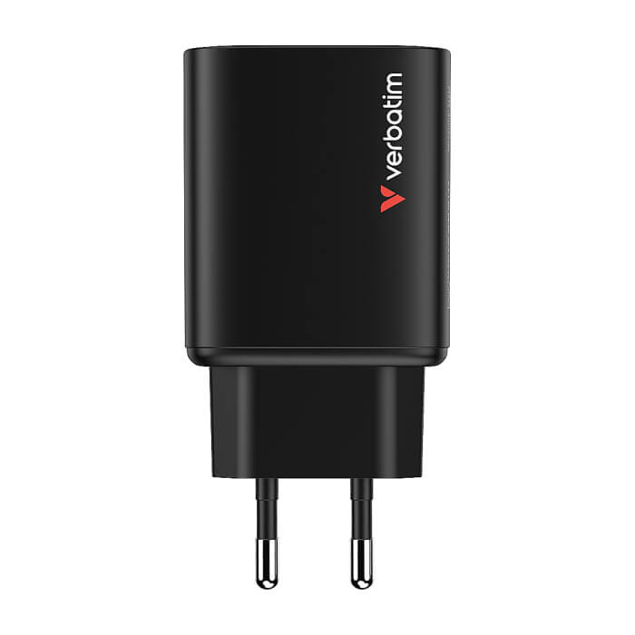 Verbatim Essentials GaN Charger 65W EU plug Black ID 92829 на супер цена от GT Computers Verbatim Essentials GaN Charger 65W EU plug Black ID 92829 на супер цена