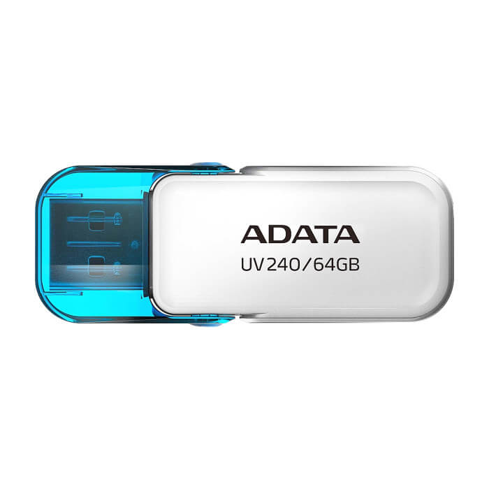ADATA UV240 64GB USB 2.0 White ID 74239 (тъмнейл - 2)