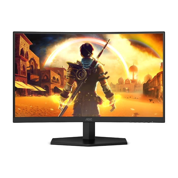 AOC C24G42FE, 23.6" Curved 1500R, VA, WLED, 1920x1080@180Hz OC (Native 144Hz), 4ms GtG, 0.5ms MPRT, 300cd m/2, 3000:1, 80M:1 DCR, Adaptive Sync, FlickerFree, Low Blue Light, T ID 99516 на супер цена от GT Computers AOC C24G42FE, 23.6" Curved 1500R, VA, WLED, 1920x1080@180Hz OC (Native 144Hz), 4ms GtG, 0.5ms MPRT, 300cd m/2, 3000:1, 80M:1 DCR, Adaptive Sync, FlickerFree, Low Blue Light, T ID 99516 на супер цена