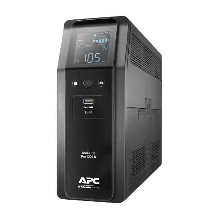 APC Back UPS Pro BR 1200VA, Sinewave, 8 Outlets, AVR, LCD interface ID 75554 на супер цена от GT Computers APC Back UPS Pro BR 1200VA, Sinewave, 8 Outlets, AVR, LCD interface ID 75554 на супер цена