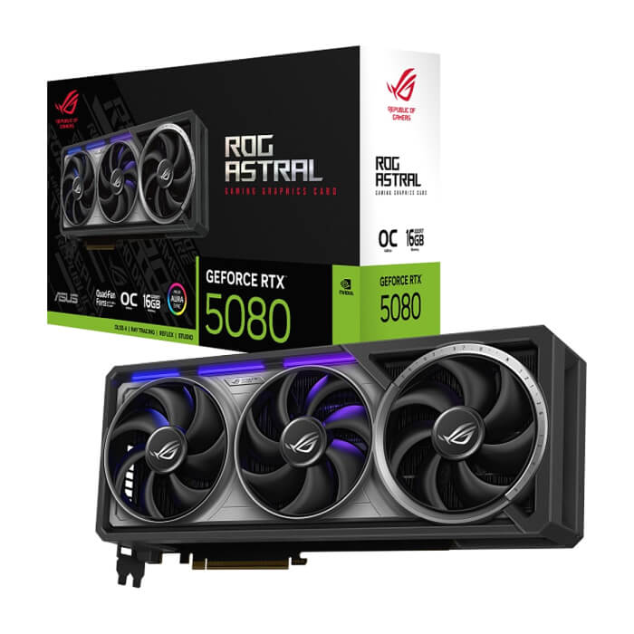 Asus ROG Astral GeForce RTX 5080 16GB GDDR7 OC ID 88464 (тъмнейл - 2)